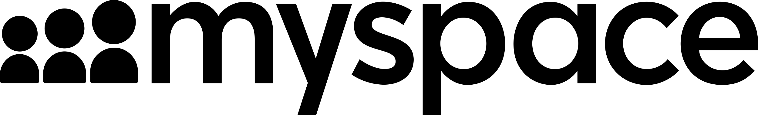 Myspace Logotype Outline Icon Svg Set Free Vectors
